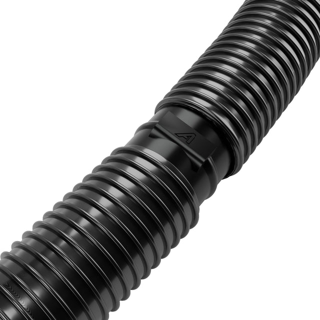 Plast lige samling til PVC bølgepap slange