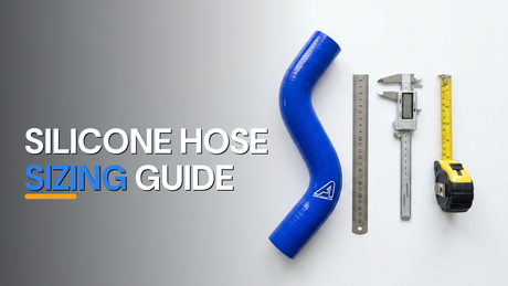 How to measure a silicone hose - bore, length and wall thickness, with ruler, calipers and tape measure