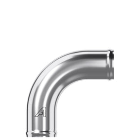 Aluminium 90 graders rør