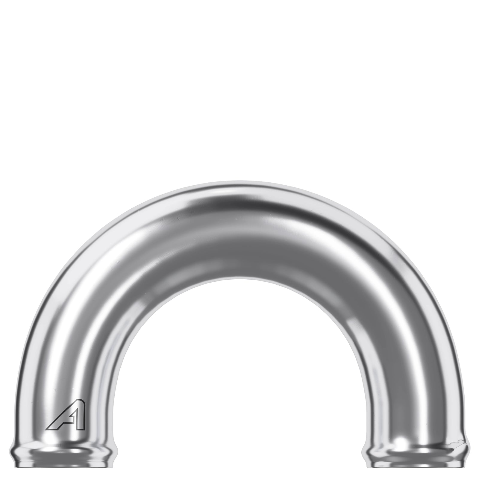 Aluminium 180 graders rør