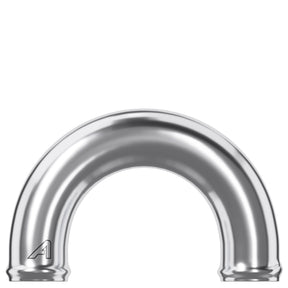 Aluminium 180 graders rør