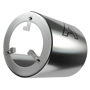 Aluminium luftfilter varmeskjold sølv