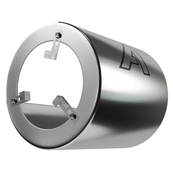 Aluminium luftfilter varmeskjold sølv