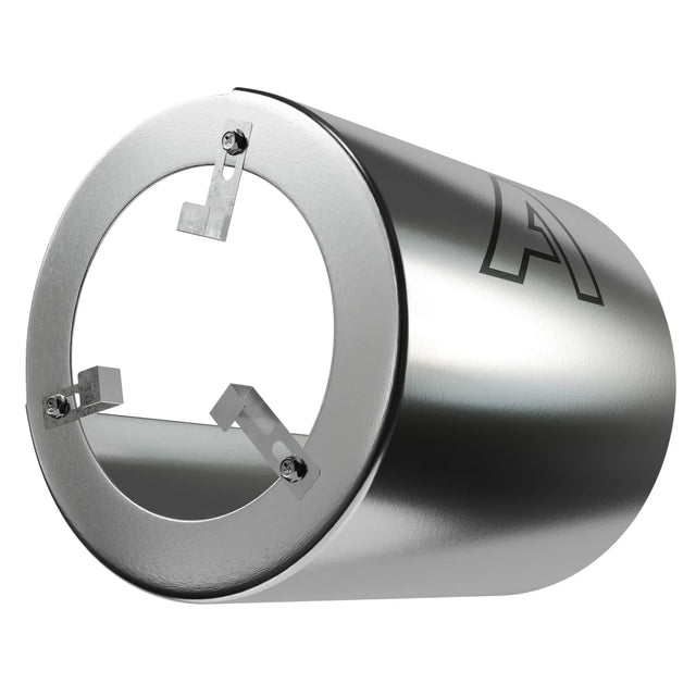 Aluminium luftfilter varmeskjold sølv