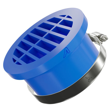 Rund kanalventil af plastik