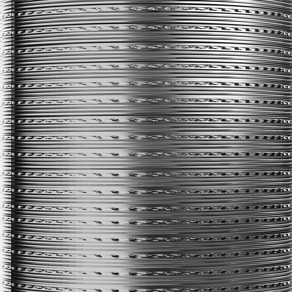 Halvstive aluminiumskanaler