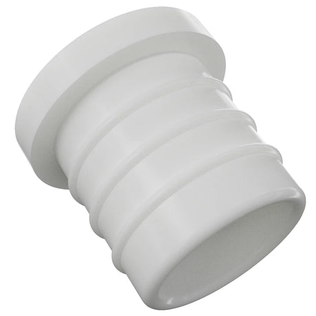 Plastic Blanking Hollow Hose Bung White