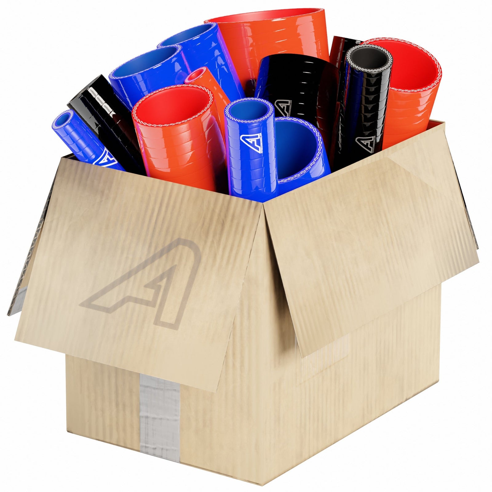 Silikoneslange Off Cut Blandet Æske