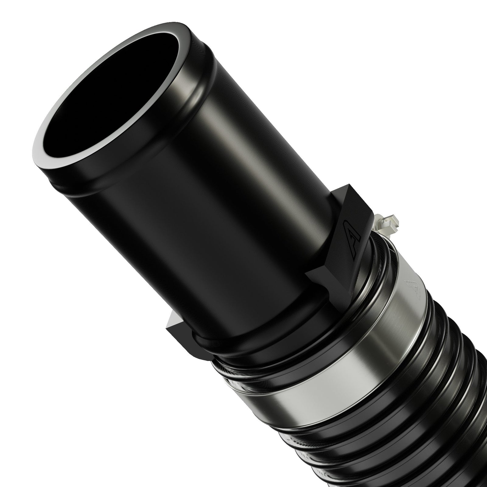 Plast lige samling til PVC bølgepap slange