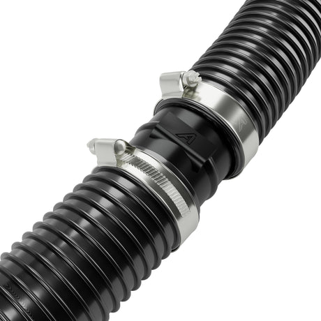 Plast lige samling til PVC bølgepap slange