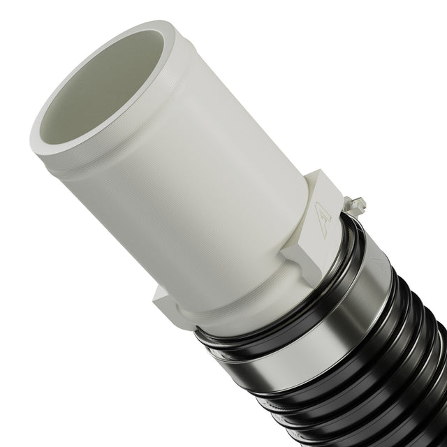 Plast lige samling til PVC bølgepap slange