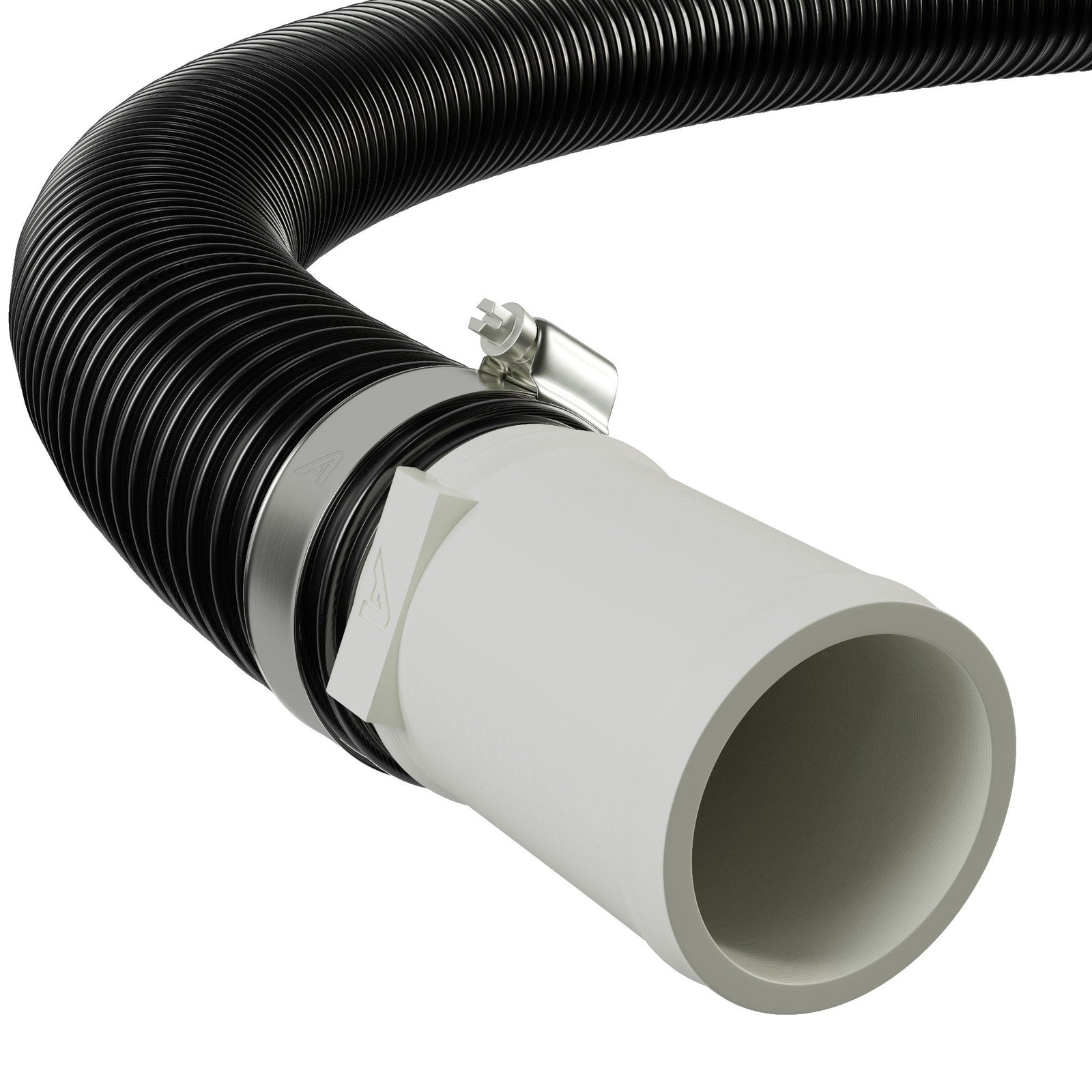 Plast lige samling til PVC bølgepap slange