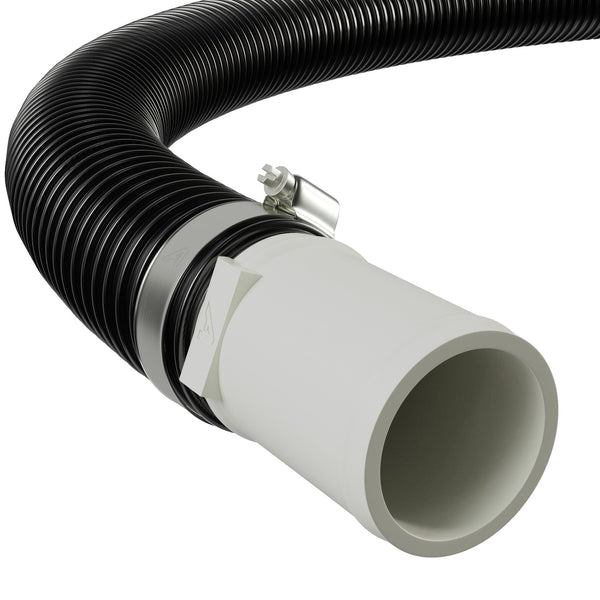 Plast lige samling til PVC bølgepap slange