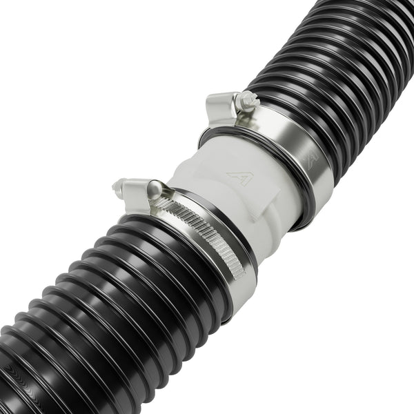 Plast lige samling til PVC bølgepap slange