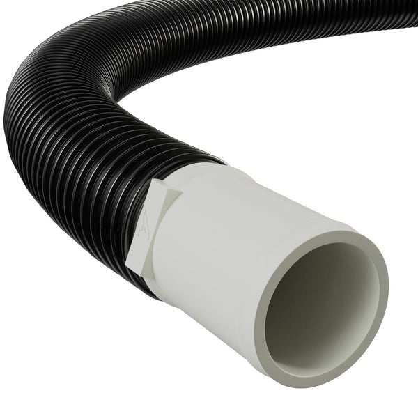 Plast lige samling til PVC bølgepap slange