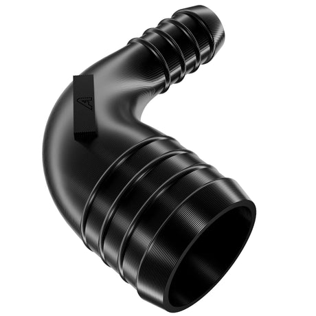 90 graders reduktionsforbindelsesstykke i plast