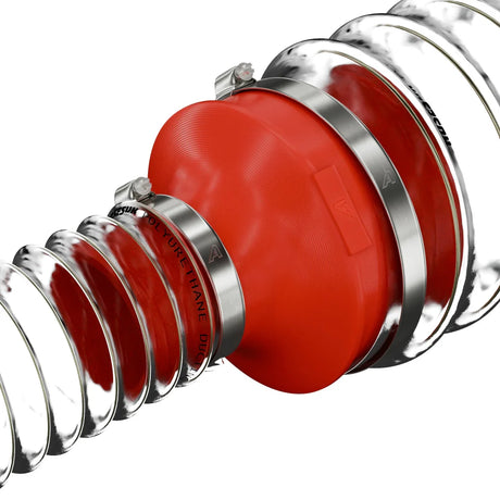 Reducerende samling af plast til polyurethankanaler