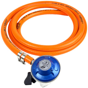 Lavtryks 21 mm butangasregulator med klips 28 mbar
