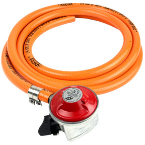 Lavtryks 27 mm propangasregulator med klips 37 mbar