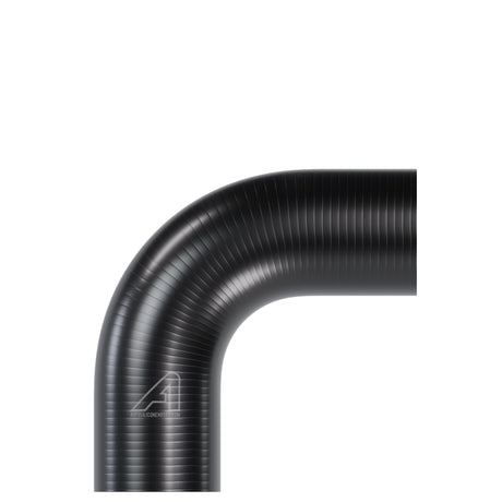 Silicone 90 Degree Hose Black