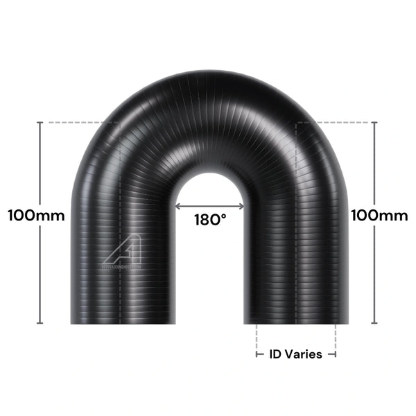 Silicone 180 Degree Hose