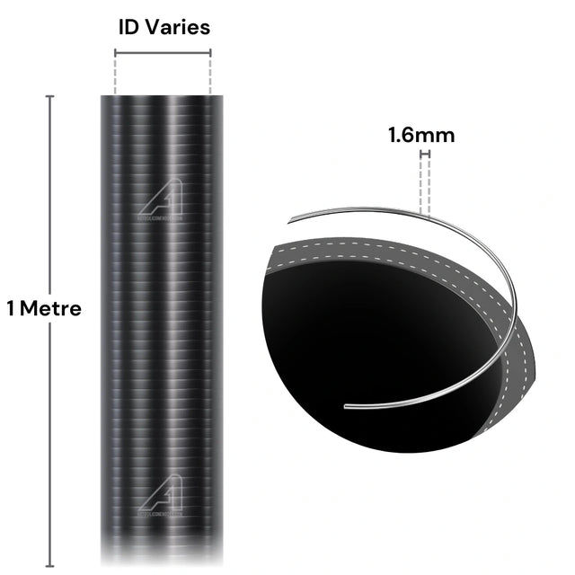 Silikone Fleksibel Slange