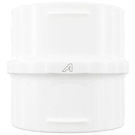 Plastic Straight Connector White