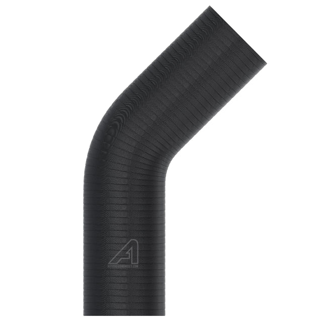 Silikone Fluoro 45 graders indpakket slange